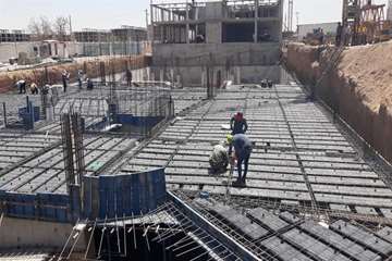 بتن ریزی سقف چهارم