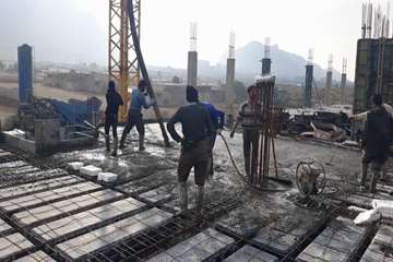 بتن ریزی پارت دوم - سقف پنجم