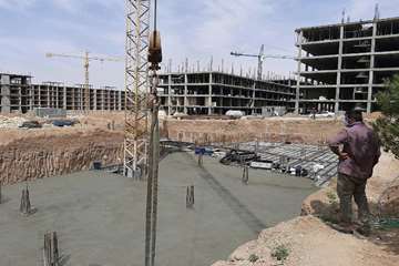 بتن ریزی سقف اول پارت A و B