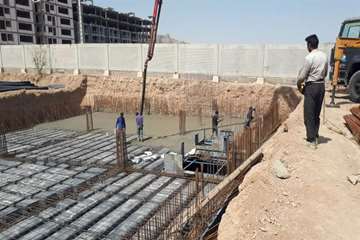  بتن ریزی سقف اول پارت C